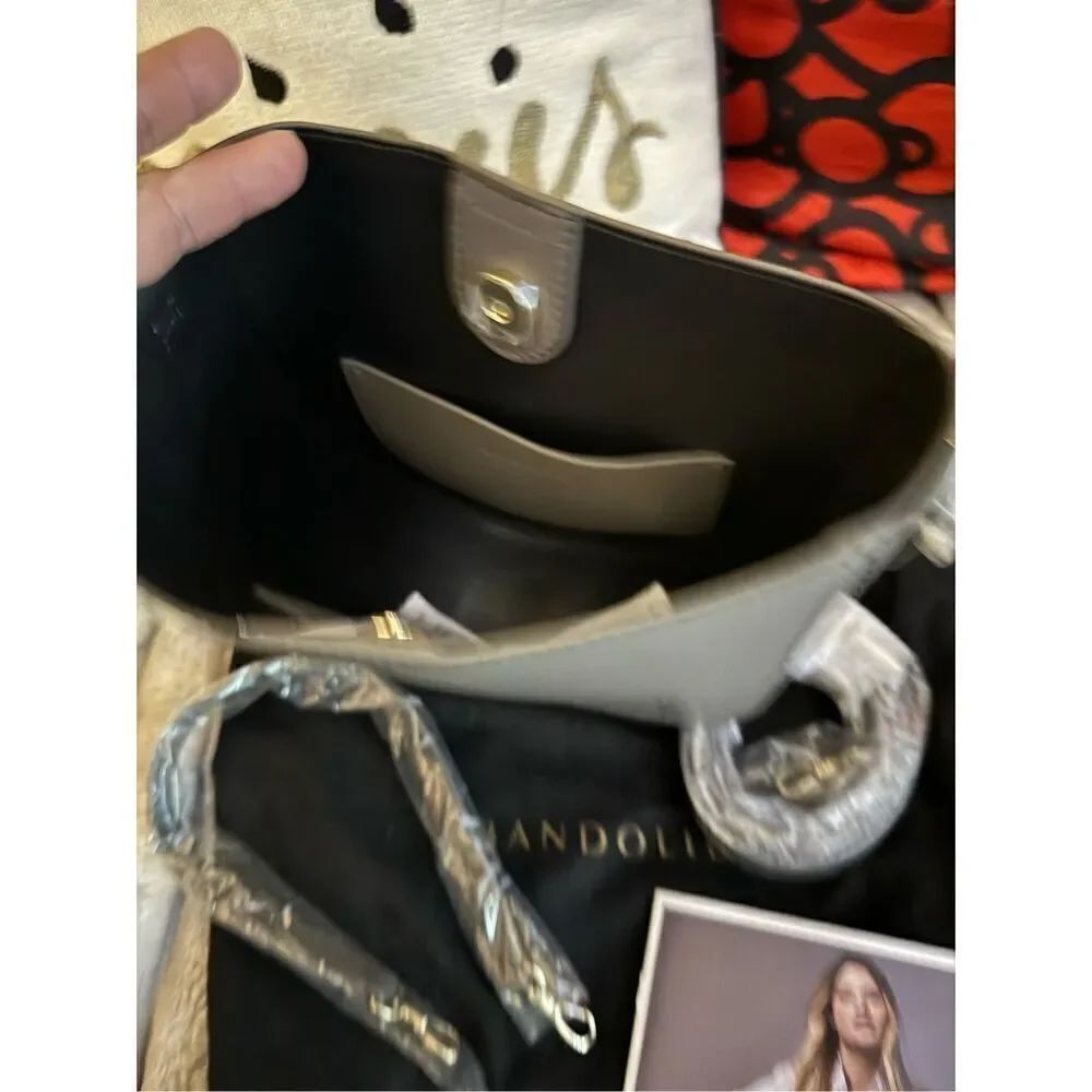 Bandolier Sloane Grey Convertible Crossbody Bag Crossbody Strap Wristlet & More — image 3 of 8